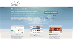 Desktop Screenshot of ambitie.springest.nl